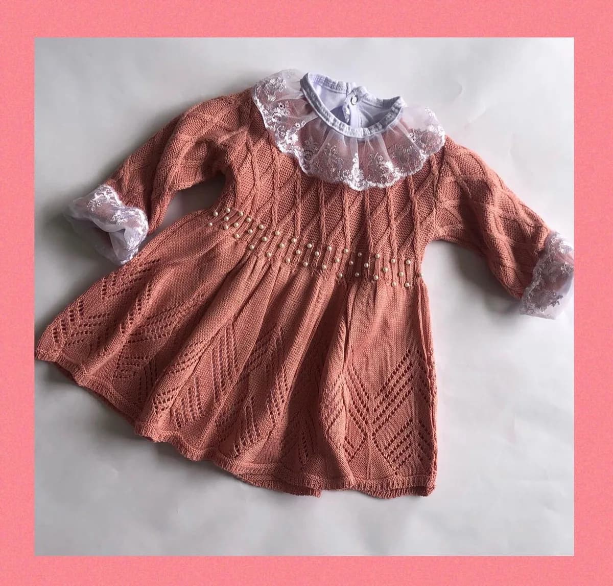 Vestido princesinha rosê